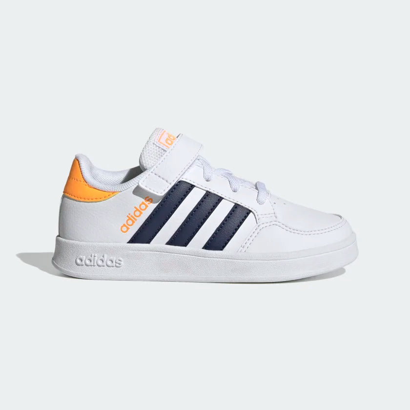 adidas breaknet el c sneaker white blu kids