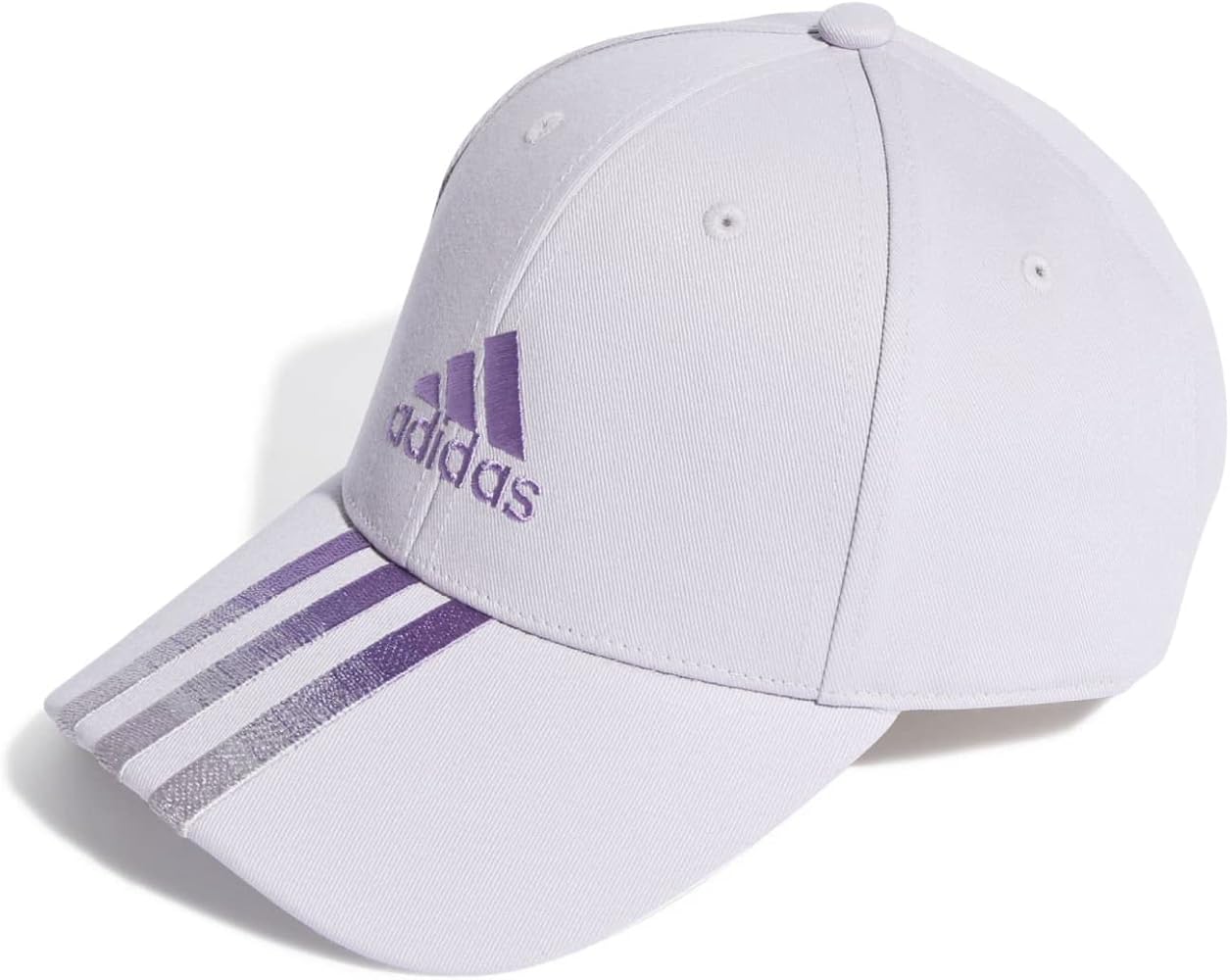 adidas 3-stripes fading baseball cappellino lilla