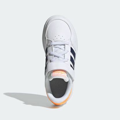 Adidas Breaknet El C Sneaker white blu kids